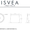 умивальник Isvea Allegro 42x42 white (10AL75042SV)