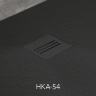 решітка для піддону Radaway Kyntos 13x13 чорна (HKA-54)