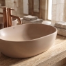 умивальник Rea Focus 48,5x34,5 накладний Taupe матовий (REA-U3228)