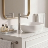 смеситель для умывальника Rea Rivo brushed nickel (REA-B6538)