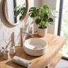 смеситель для умывальника Rea Rivo brushed nickel (REA-B6538)