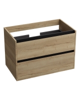 тумбочка подвесная Lavita Minnesota 80, wood black (5900378324393)