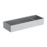 полочка Omnires Uni brushed nickel (UN10335NI)