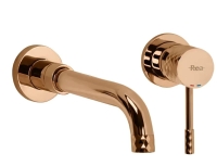 змішувач для умивальника Rea Lungo Diamond прихованого монтажу, copper + box (REA-B0540)