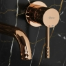 змішувач для умивальника Rea Lungo Diamond прихованого монтажу, copper + box (REA-B0540)
