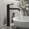 смеситель для умывальника Rea Rivo high black (REA-B9320)