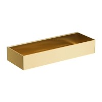 полочка Omnires Uni brushed gold (UN10335GLB)
