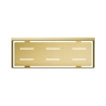 полочка Omnires Uni brushed gold (UN10335GLB)