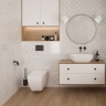 декор Cersanit Mito Glam  25x40 белый (TDZZ1263523724)