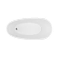 ванна акриловая Radaway Carolina 150х73 отдельностоящая с ножками + сифон (WA1-53-150x073U) 