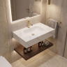 умывальник Rea Aresa 70x50 подвесной White матовый (REA-U9972)