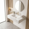 умывальник Rea Aresa 70x50 подвесной White матовый (REA-U9972)