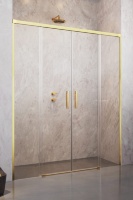 душова кабіна Radaway Idea DWD 150x200,5 скло прозоре, gold (387125-09-01)