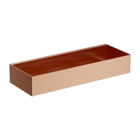 полочка Omnires Uni brushed copper (UN10335CPB)