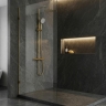душова система для душу з термостатом Rea Lungo gold (REA-P6732)