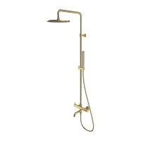 душова система Omnires Y brushed brass (Y1234MBSB)