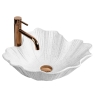 умивальник Rea Flower 47,5x40 накладний white матовий (REA-U7887)