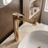 смеситель для умывальника Rea Vision Premium high gold (REA-B8944)