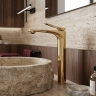 смеситель для умывальника Rea Vision Premium high gold (REA-B8944)