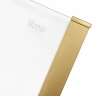 душова кабіна Rea Solar 90x120 безпечне скло прозоре, gold brush (REA-K9511)