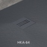 решетка для поддона Radaway Kyntos 13x13 антрацит (HKA-64)