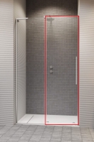 душові двері Radaway Furo SL DWJ 62,2x200 ліві, скло прозоре, хром (10307622-01-01L)