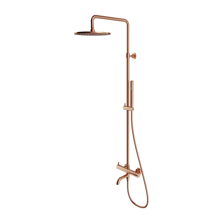 душова система Omnires Y brushed copper (Y1234MCPB)