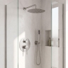 душова система Rea Argon прихованого монтажу, brushed nickel +BOX (REA-P4413)