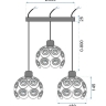 люстра TooLight chrome (OSW-00404)