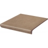 ступень с капиносом Paradyz Mattone 30x33 sabbia brown, mat, structura