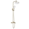душевая система Rea Ontario brushed gold (REA-P9494)