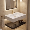 умывальник Rea Aresa 70x50 подвесной White матовый (REA-U9971)