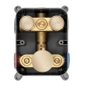 душовий комплект прихованого монтажу Rea Lungo gold box (REA-P8550)