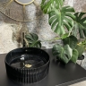 умывальник Rea Ingrid 39,5x39,5 black (REA-U6800)
