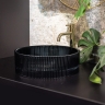 умывальник Rea Ingrid 39,5x39,5 black (REA-U6800)