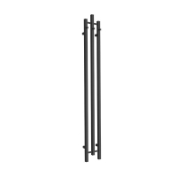полотенцесушитель Lavita Calentador QR 2 205x1620, прямоугольный, черный (5904194692216)