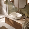 умивальник Rea Focus 48,5x34,5 накладний Creme матовий (REA-U3229)