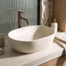 умивальник Rea Focus 48,5x34,5 накладний Creme матовий (REA-U3229)