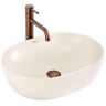 умивальник Rea Focus 48,5x34,5 накладний Creme матовий (REA-U3229)