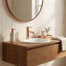 смеситель для умывальника Rea Venti Low copper (REA-B9787)
